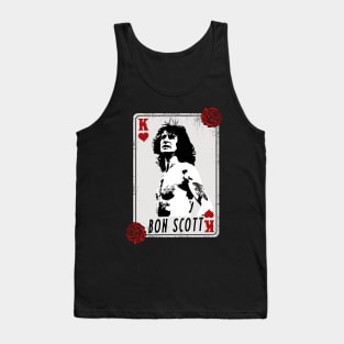 Vintage Card Bon Scott Tank Top